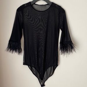 Bodysuit en tulle noir 🖤